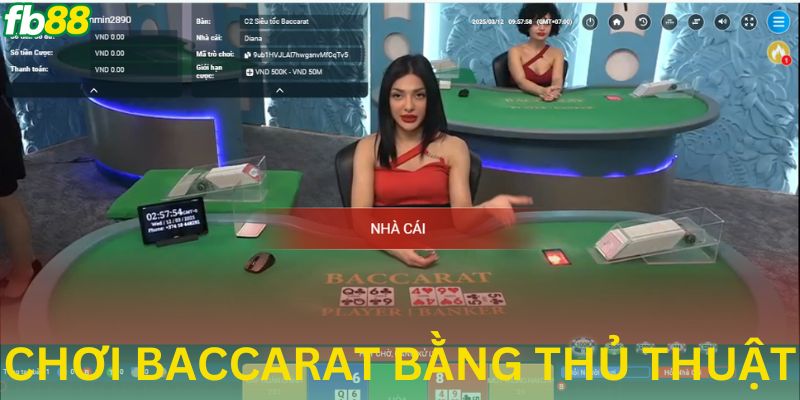 Áp dụng các phương pháp chơi baccarat mau thắng