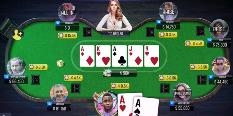 Các bước tham gia cá cược poker online tại FB88