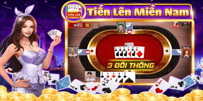 Game bài tiến lên miền Nam là phiên bản hấp dẫn với luật chơi đơn giản